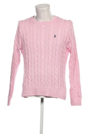 Мъжки пуловер Ralph Lauren, Размер M, Цвят Розов, Цена 112,49 лв.