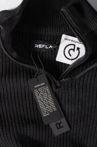 Herrenpullover Replay, Größe L, Farbe Schwarz, Preis € 47,79