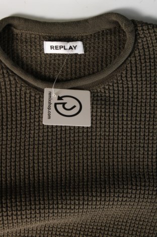 Herrenpullover Replay, Größe M, Farbe Grün, Preis € 26,49