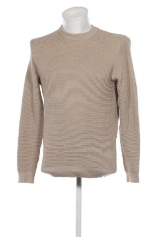 Męski sweter River Island, Rozmiar M, Kolor Beżowy, Cena 38,99 zł