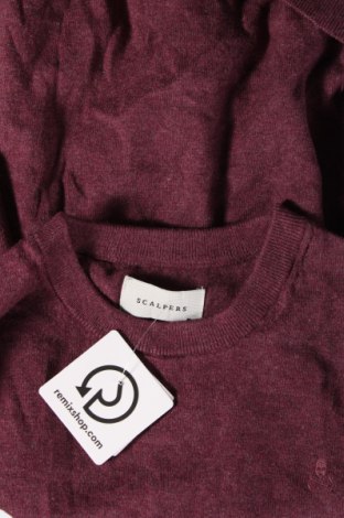 Herrenpullover Scalpers, Größe M, Farbe Rot, Preis 17,49 €