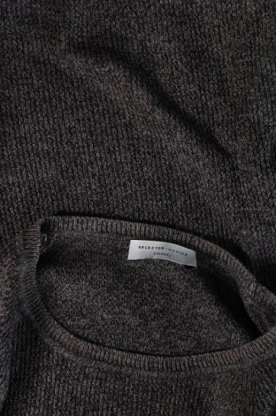 Herrenpullover Selected Homme, Größe L, Farbe Grau, Preis € 8,49