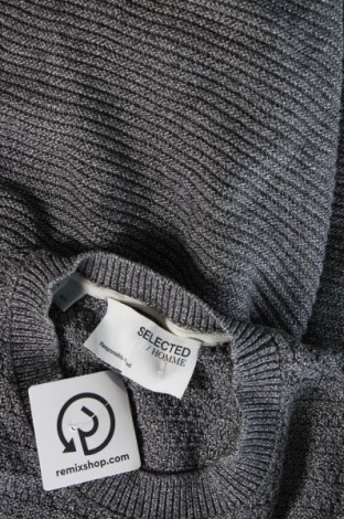 Męski sweter Selected Homme, Rozmiar L, Kolor Szary, Cena 38,99 zł