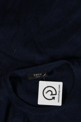 Herrenpullover Smog, Größe L, Farbe Blau, Preis 6,49 €