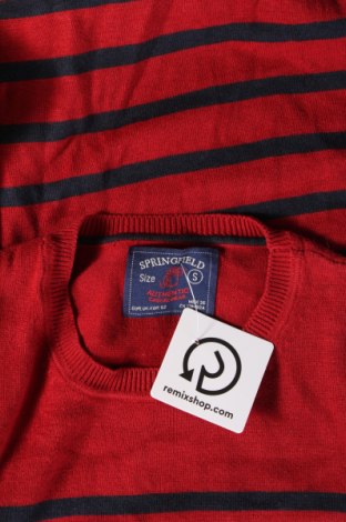 Herrenpullover Springfield, Größe S, Farbe Rot, Preis € 4,49