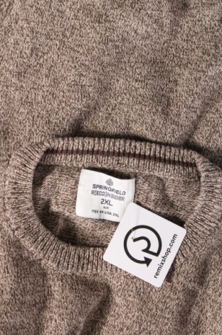 Herrenpullover Springfield, Größe XXL, Farbe Beige, Preis € 8,49