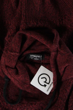 Herrenpullover Springfield, Größe S, Farbe Rot, Preis € 4,99