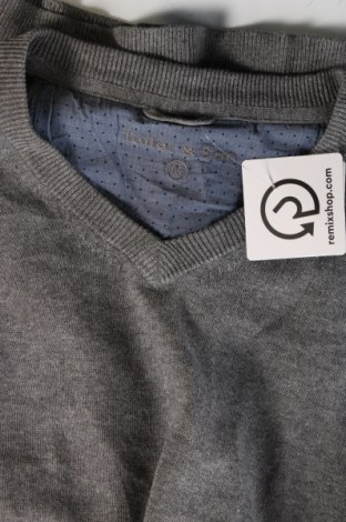 Herrenpullover Tailor & Son, Größe M, Farbe Grau, Preis € 7,49