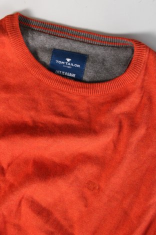 Herrenpullover Tom Tailor, Größe S, Farbe Orange, Preis € 8,49