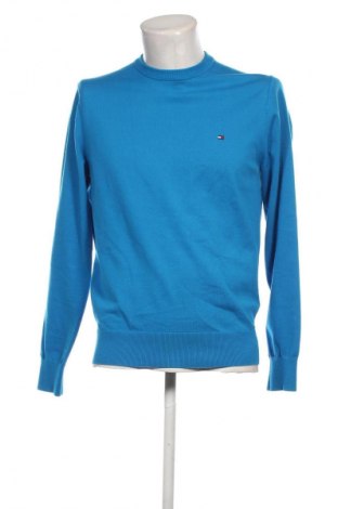 Pánsky sveter  Tommy Hilfiger, Veľkosť M, Farba Modrá, Cena  122,95 €