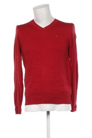 Herrenpullover Tommy Hilfiger, Größe M, Farbe Rot, Preis 58,83 €