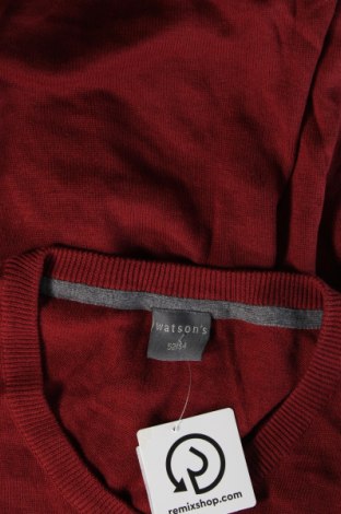 Herrenpullover Watson's, Größe L, Farbe Rot, Preis 9,99 €