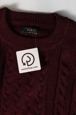 Herrenpullover Zara, Größe L, Farbe Rot, Preis € 7,99