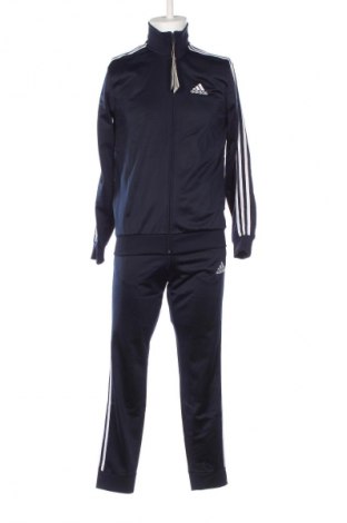 Herren Sportanzug Adidas, Größe M, Farbe Blau, Preis € 68,55