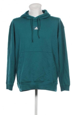 Herren Sweatshirt Adidas, Größe L, Farbe Blau, Preis 36,36 €