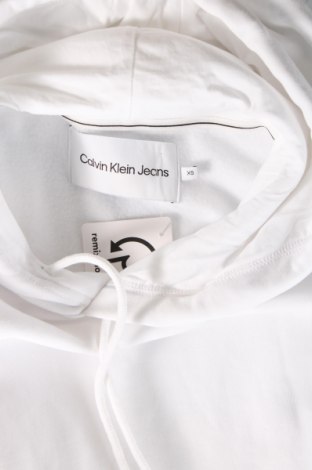 Hanorac de bărbați Calvin Klein Jeans, Mărime XS, Culoare Alb, Preț 197,99 Lei