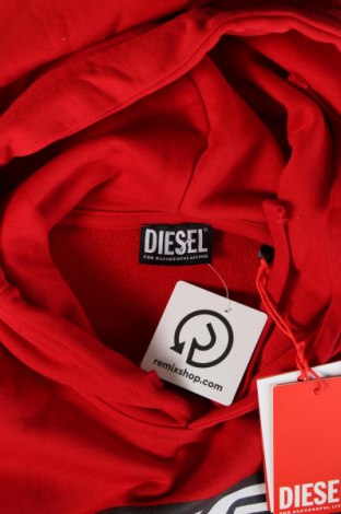 Męska bluza Diesel, Rozmiar L, Kolor Czerwony, Cena 665,99 zł