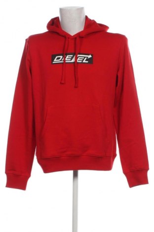 Férfi sweatshirt Diesel, Méret L, Szín Piros, Ár 40 399 Ft