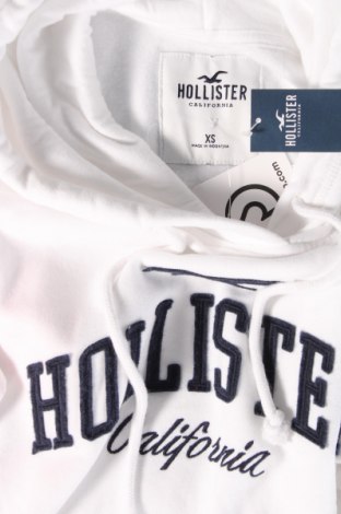 Ανδρικό φούτερ Hollister, Μέγεθος XS, Χρώμα Λευκό, Τιμή 15,99 €