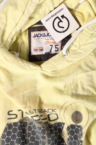 Мъжки суичър Jack & Jones, Размер L, Цвят Жълт, Цена 34,00 лв.