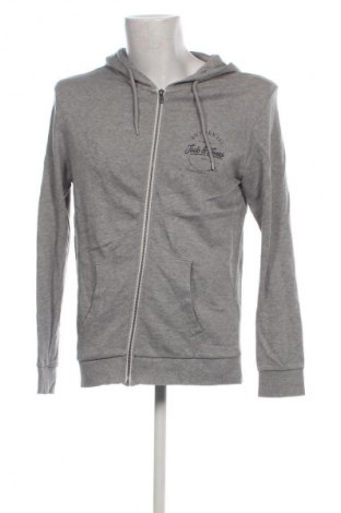 Herren Sweatshirt Jack & Jones, Größe L, Farbe Grau, Preis 16,56 €