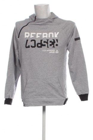 Мъжки суичър Reebok, Размер M, Цвят Сив, Цена 52,25 лв.