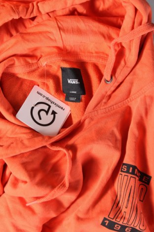 Herren Sweatshirt Vans, Größe L, Farbe Orange, Preis € 33,40