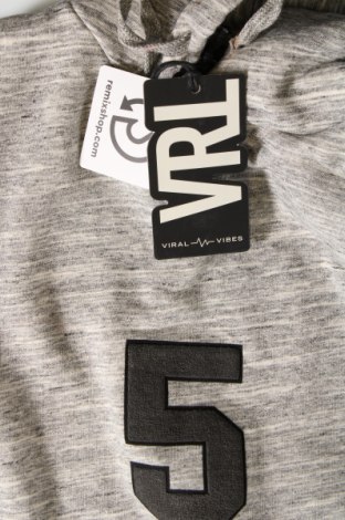 Herren Sweatshirt Viral Vibes, Größe M, Farbe Grau, Preis € 16,99