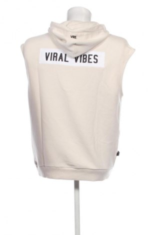 Herren Sweatshirt Viral Vibes, Größe L, Farbe Beige, Preis € 14,99