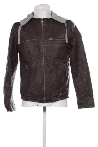 Herren Lederjacke Clockhouse, Größe M, Farbe Braun, Preis 18,99 €