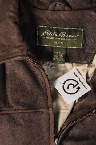 Férfi bőrdzseki Eddie Bauer, Méret L, Szín Barna, Ár 57 336 Ft