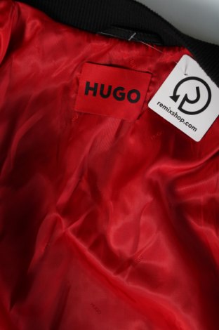 Ανδρικό δερμάτινο μπουφάν Hugo Boss, Μέγεθος XL, Χρώμα Μαύρο, Τιμή 576,29 €