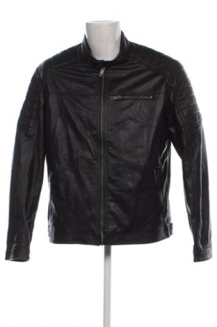 Herren Lederjacke Jack & Jones, Größe 3XL, Farbe Schwarz, Preis € 155,99