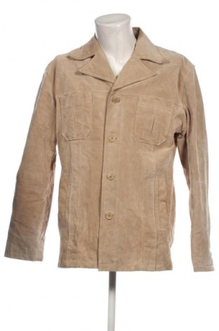 Pánska kožená bunda  Much More, Veľkosť XL, Farba Béžová, Cena  57,64 €