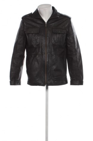 Herren Lederjacke Q/S by S.Oliver, Größe L, Farbe Schwarz, Preis € 94,53