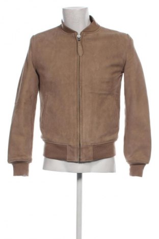 Herren Lederjacke Schott, Größe S, Farbe Beige, Preis 160,75 €