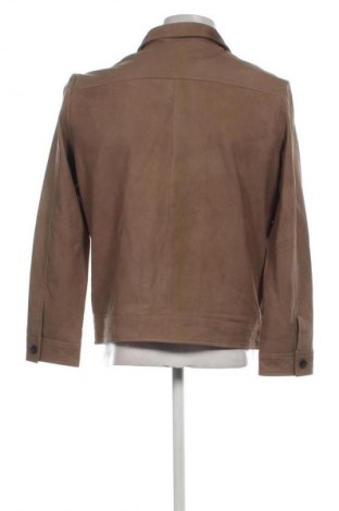 Herren Lederjacke Selected Homme, Größe M, Farbe Beige, Preis 201,55 €