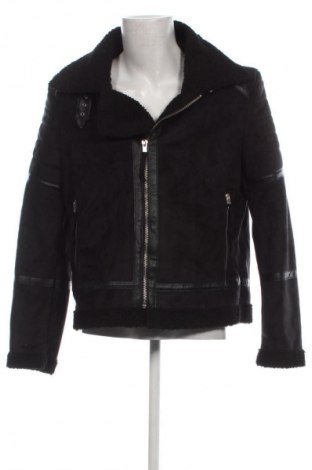 Мъжко палто H&M Divided, Размер L, Цвят Черен, Цена 69,55 лв.