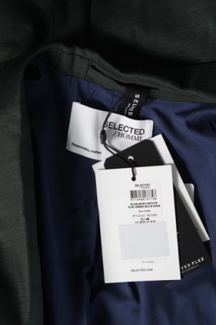 Herren Sakko Selected Homme, Größe M, Farbe Grün, Preis € 16,99