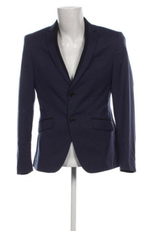 Ανδρικό σακάκι Zara, Μέγεθος L, Χρώμα Μπλέ, Τιμή 13,61 €