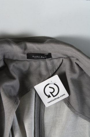 Herren Sakko Zara Man, Größe L, Farbe Grau, Preis € 5,99