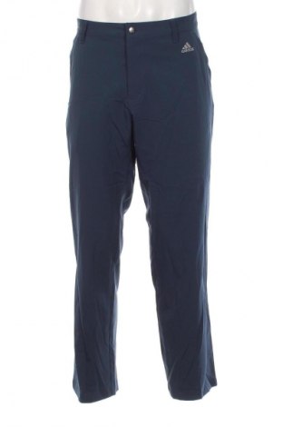 Pantaloni trening de bărbați Adidas, Mărime L, Culoare Albastru, Preț 128,13 Lei