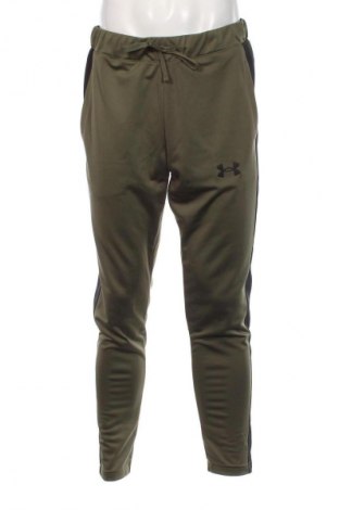 Pantaloni trening de bărbați Under Armour, Mărime L, Culoare Verde, Preț 198,99 Lei