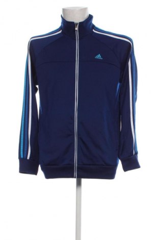 Bluză trening de bărbați Adidas, Mărime L, Culoare Albastru, Preț 150,00 Lei