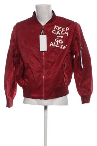 Herrenjacke, Größe S, Farbe Rot, Preis € 8,49