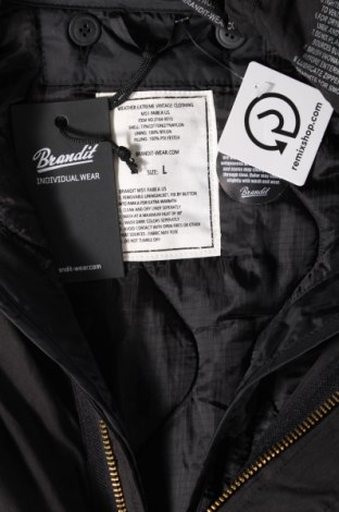 Herrenjacke Brandit, Größe L, Farbe Schwarz, Preis € 36,49