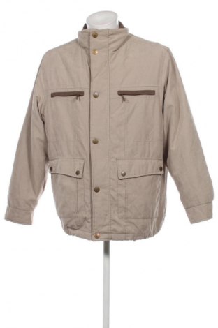 Herrenjacke Long Beach, Größe L, Farbe Beige, Preis € 20,99