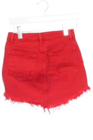 Rock Bershka, Größe XS, Farbe Rot, Preis 9,75 €