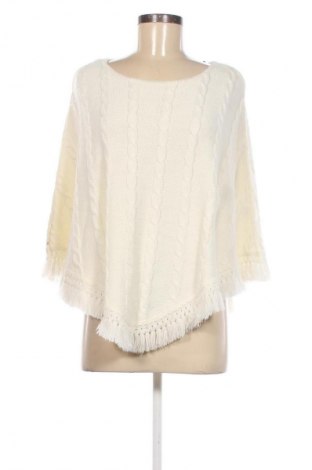 Poncho, Größe M, Farbe Ecru, Preis € 6,79