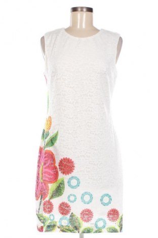 Šaty  Desigual, Veľkosť L, Farba Biela, Cena  41,94 €